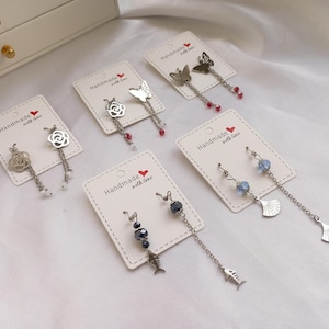 Tgcf inspired jewelry. Hualian, beafleaf earrings. Heaven Officials Blessing