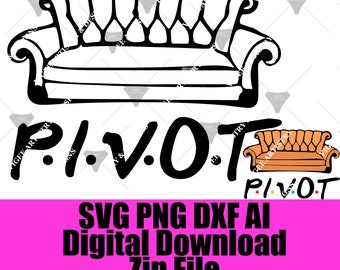 Download Friends Couch Svg Etsy
