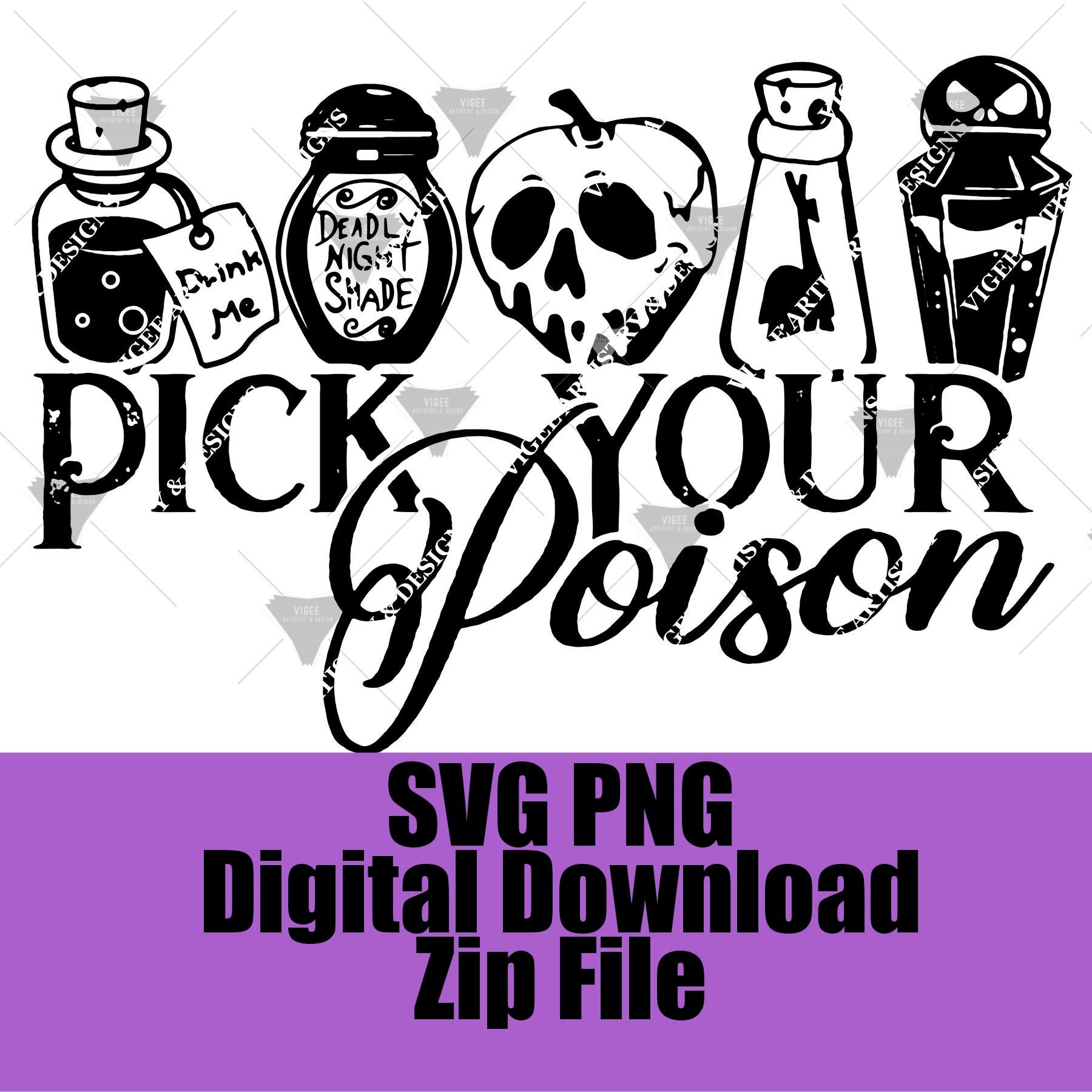Pick Your Poison - Etsy