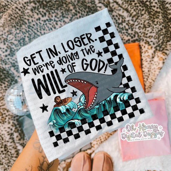 Jonah and The Whale PNG - Funny Christian Design (Digital Download)