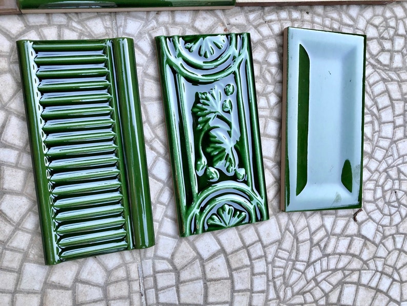 20 Original vintage tiles from the 60s - 70s, photo 10 of 10