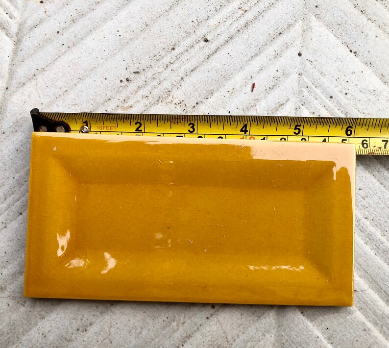 Art Nouveau style border tiles from Spain — set of 8, photo 6 of 8
