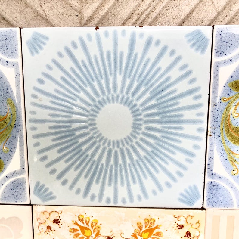 6 original retro tiles from Spain, photo 5 of 10