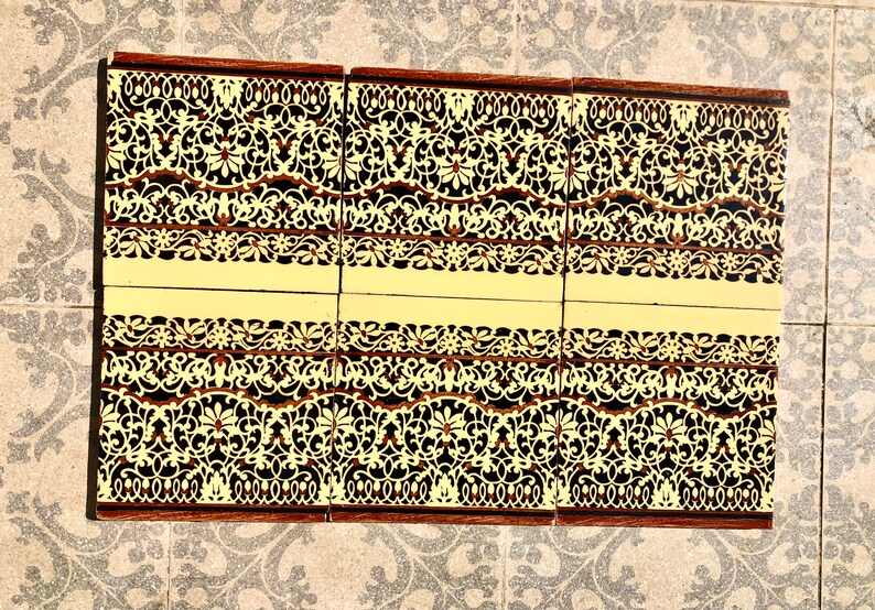 Original Art Deco tiles – 6 pcs, photo 6 of 8