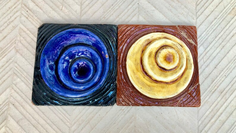 Fat Lava 60 - 70s wall plaques / tiles, photo 3 of 9