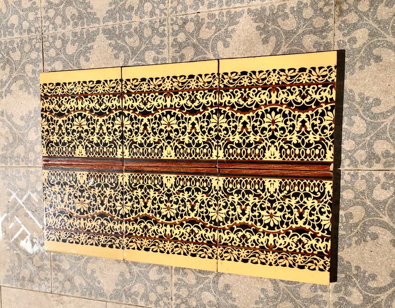 Original Art Deco tiles – 6 pcs, photo 2 of 8