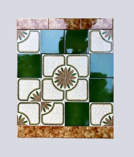 Backsplash vintage tiles – 22 pc