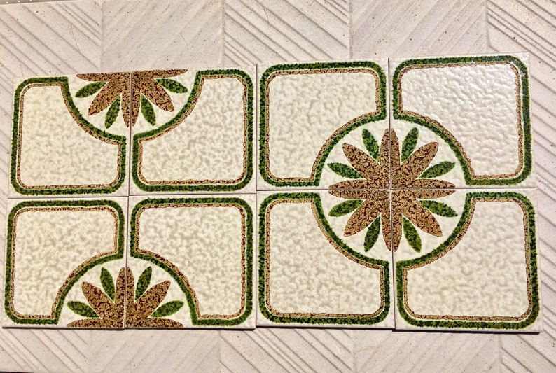 Backsplash vintage tiles – 8 pc, photo 1 of 9