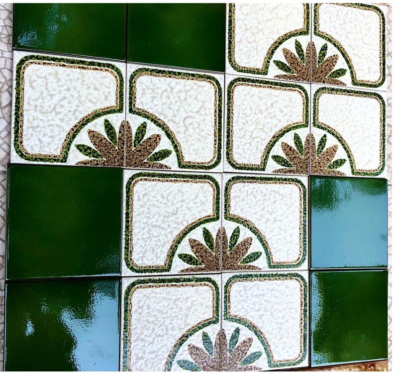 Backsplash vintage tiles – 16 pc, photo 4 of 10