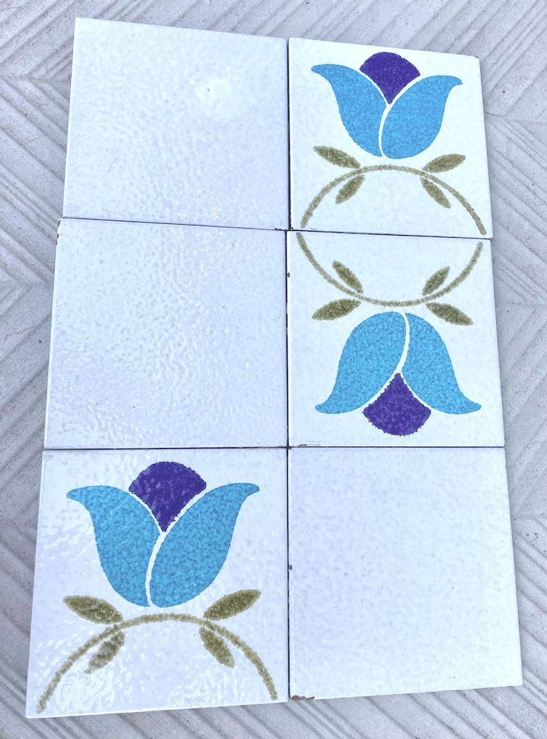 Original retro Fat Lava tiles, photo 2 of 7