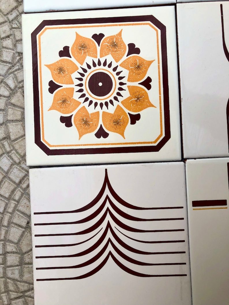 12 Spanish vintage tiles from the 60s - 70s, photo 7 of 10