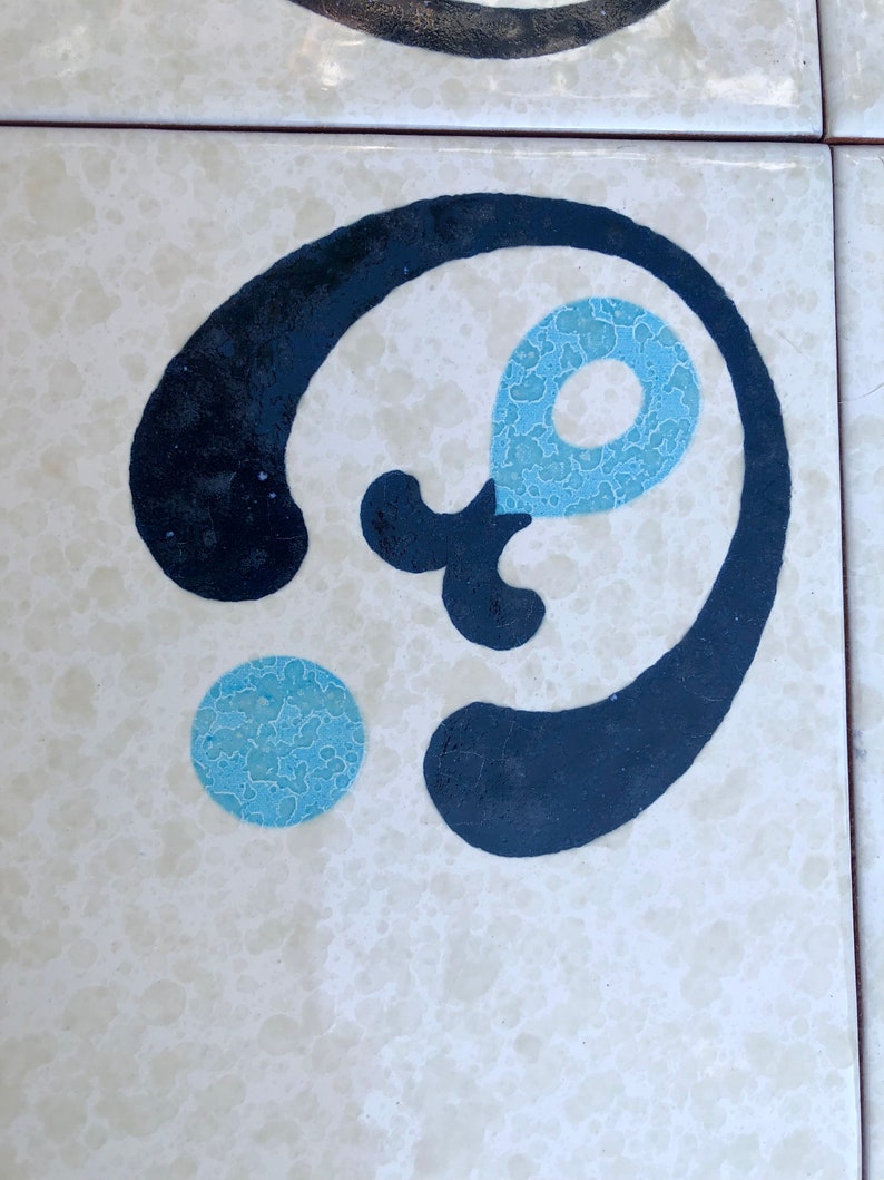 Spanish vintage tiles – 4 pc mural, photo 3 of 9