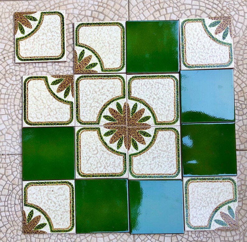 Backsplash vintage tiles – 16 pc, photo 2 of 10