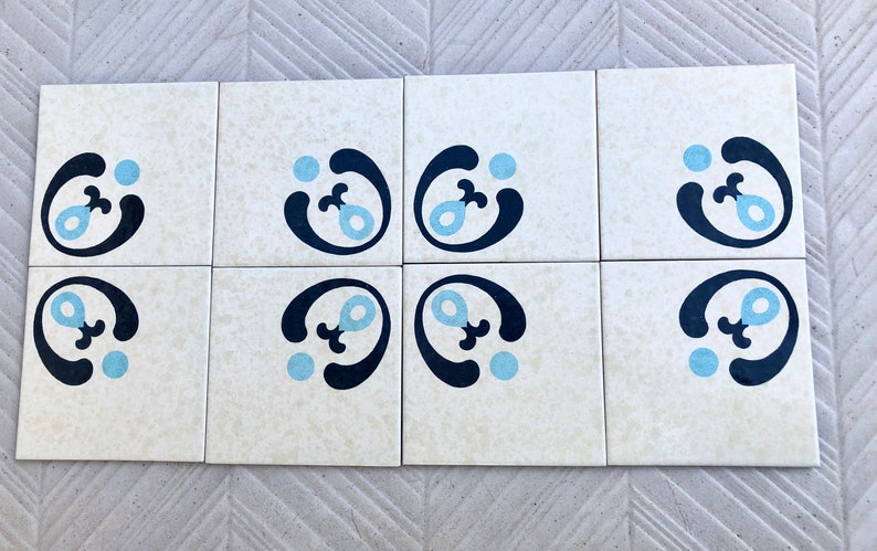 Spanish vintage tiles – 4 pc mural, photo 9 of 9