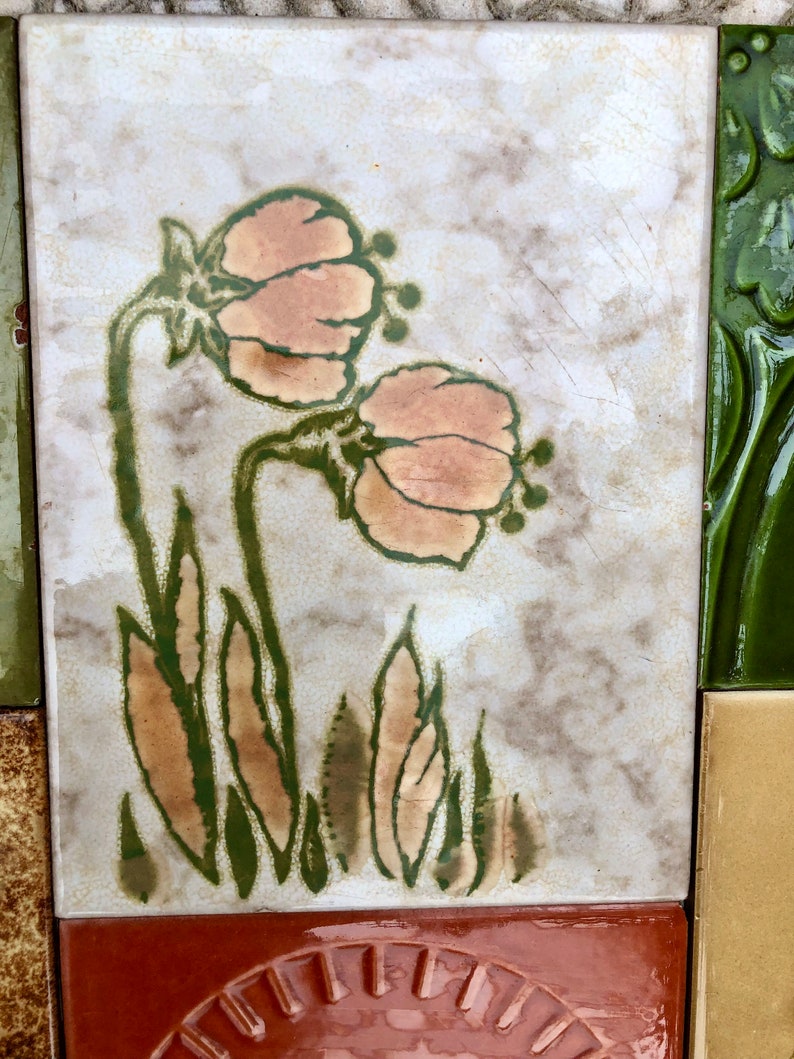 20 Original vintage tiles from the 60s - 70s, photo 9 of 10