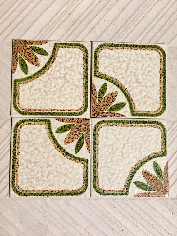 Backsplash vintage tiles – 4 pc