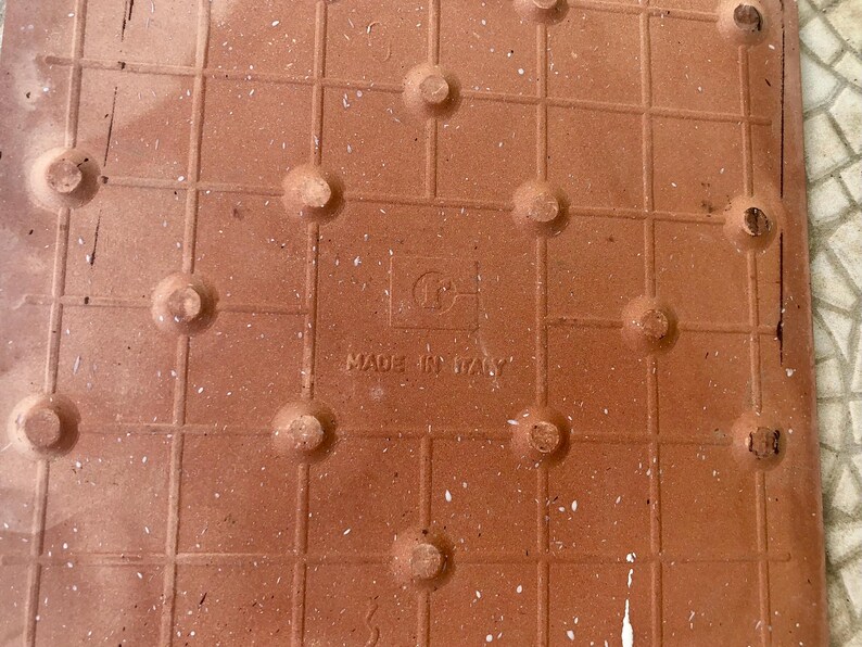 Fat Lava 60 - 70s wall plaque, tile / trivet, photo 7 of 9