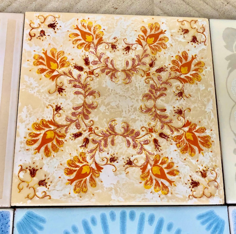 6 original retro tiles from Spain, photo 6 of 10