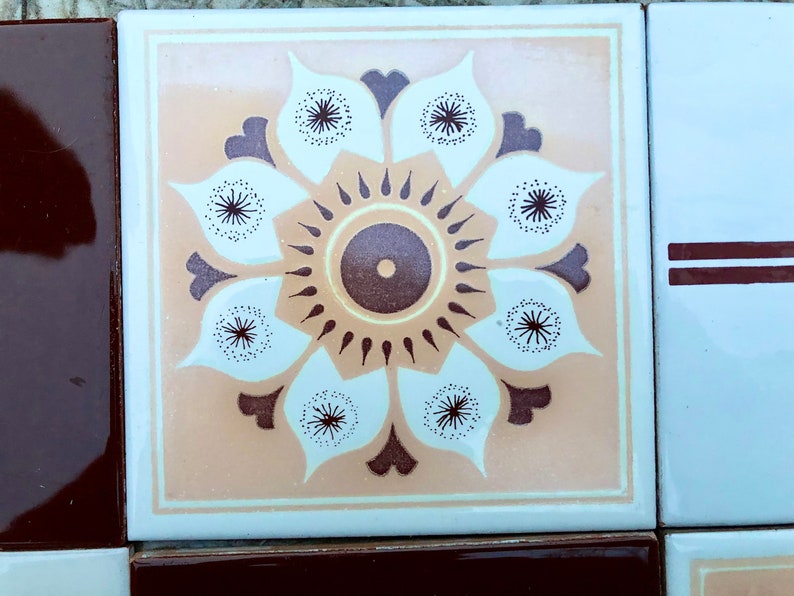 6 Spanish vintage tiles from the 60s - 70s, photo 2 of 10