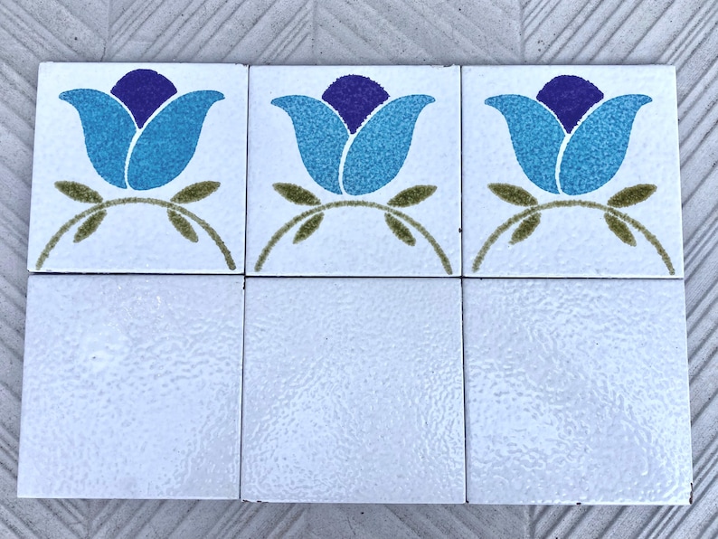 Original retro Fat Lava tiles, photo 3 of 7