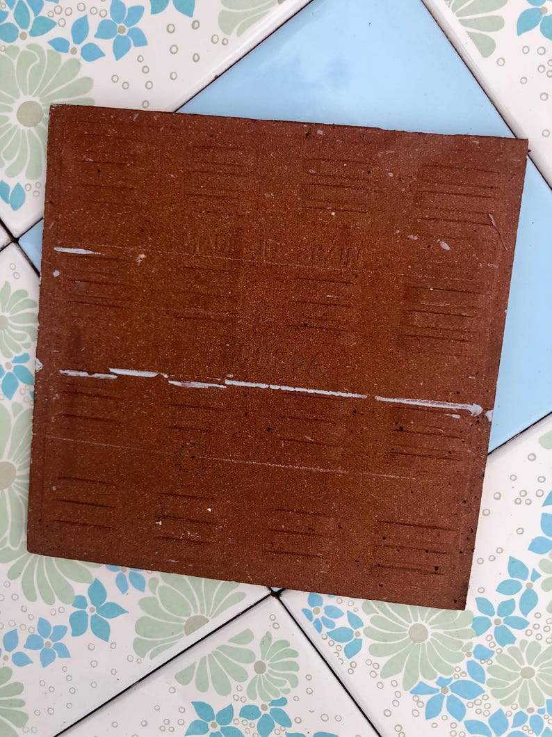 Spanish 60s 70s vintage tiles — set of 12, photo 7 of 9