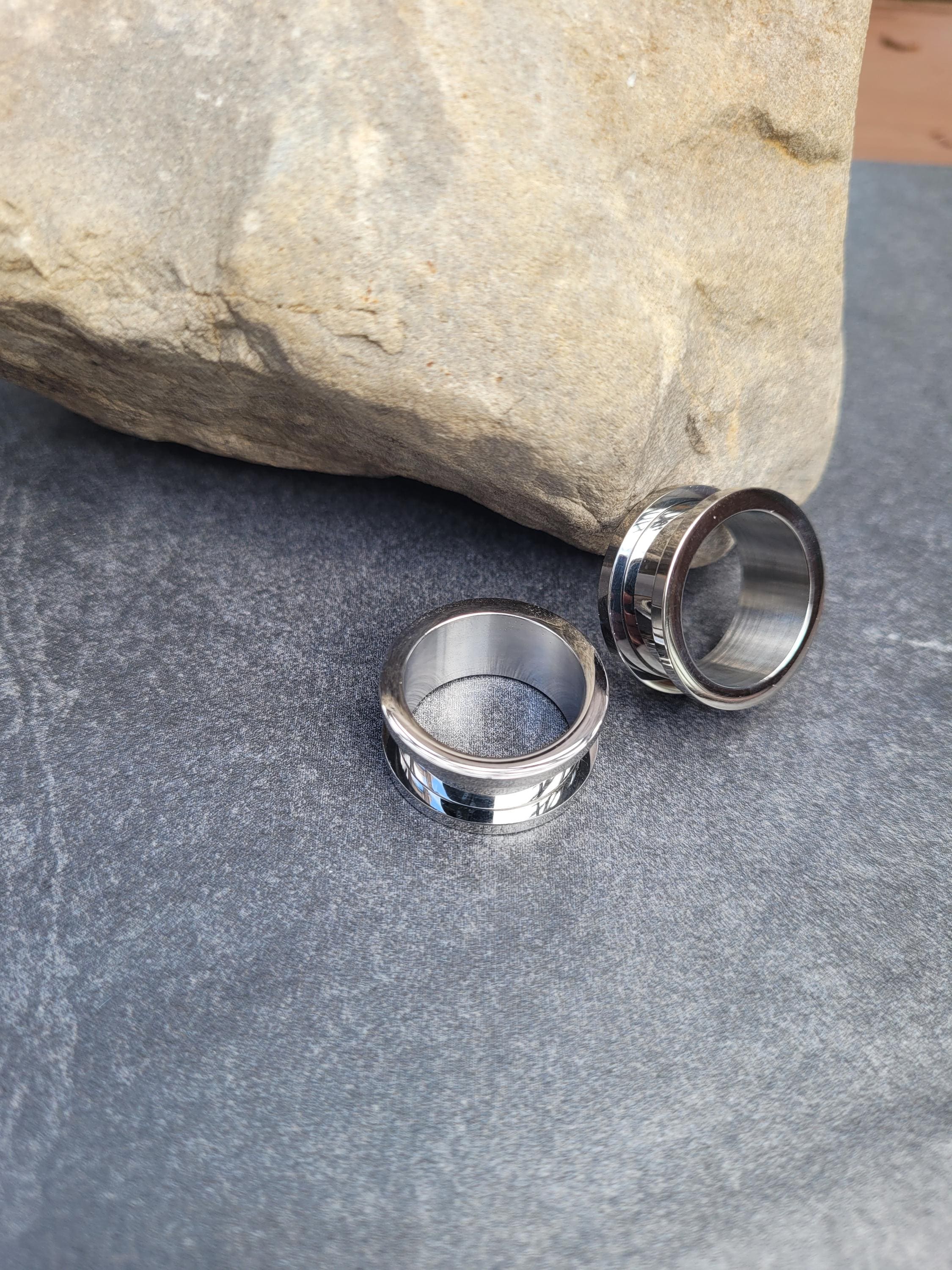 TTDGYYXW Tappi In Acciaio Inossidabile 2 Pezzi, Calibri - Foto 5