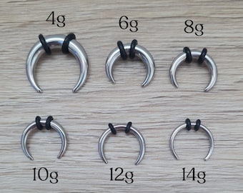 4g Septum Qmcandy Septum Stretching Kit 6-12pcs 8G-2G Pincher