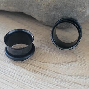 1 Gauge (7mm) Stainless Steel Tunnel Plugs
