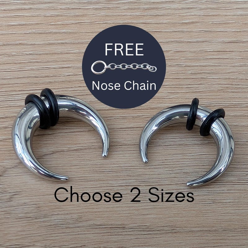 Nose Chain Jewelry Set - Etsy