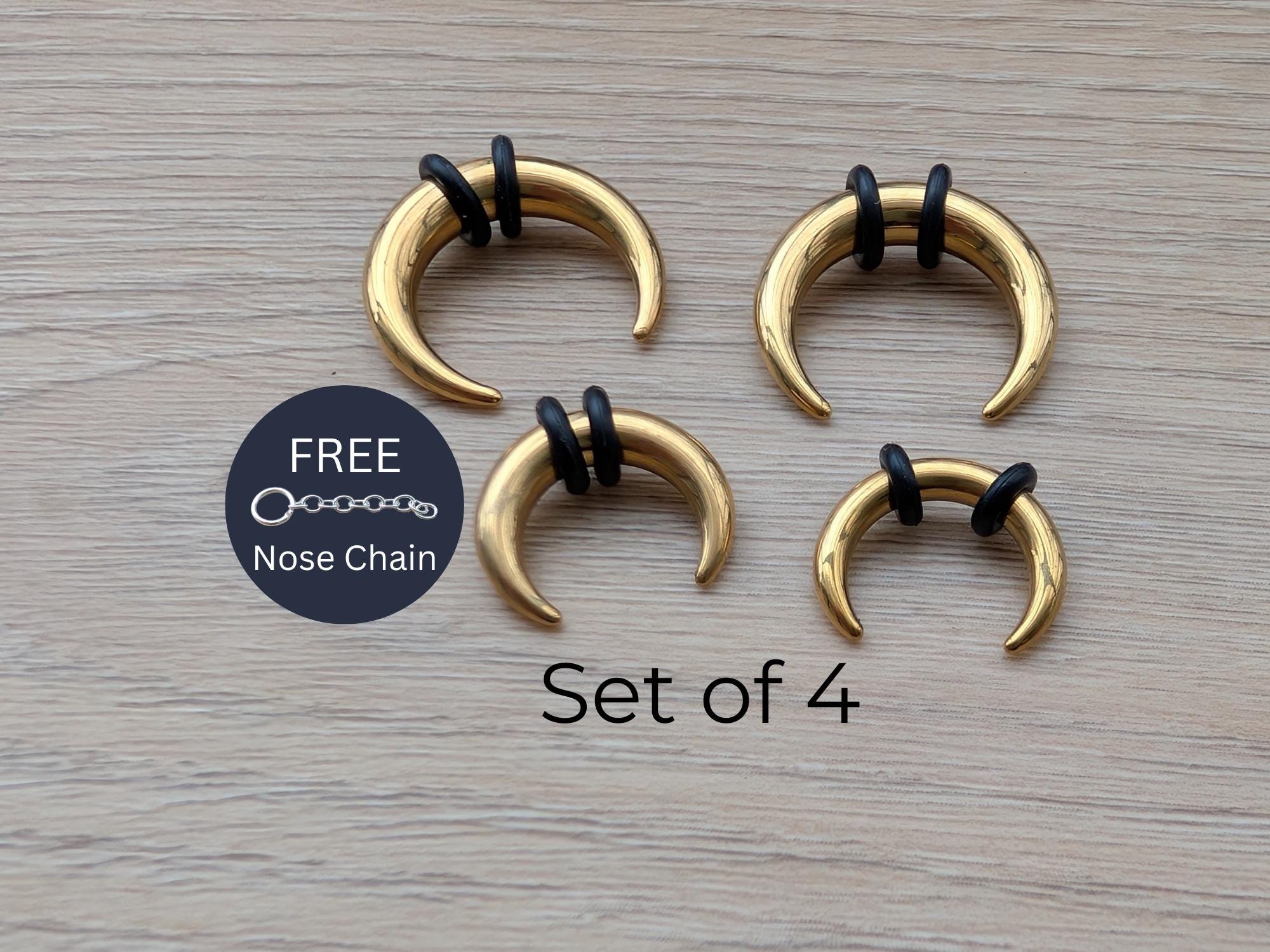 Kit De Piercing Septum Et Stretch D'oreille - Acier 316L De 1.6mm à 10mm - Stretch It Body