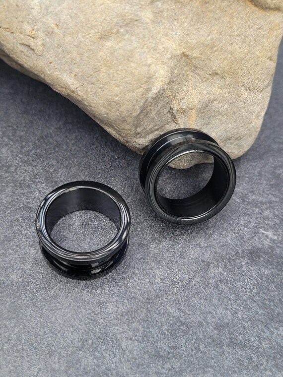 Stainless Steel Ear Plugs ZAYA Stainless Steel Ear Tunnels Single