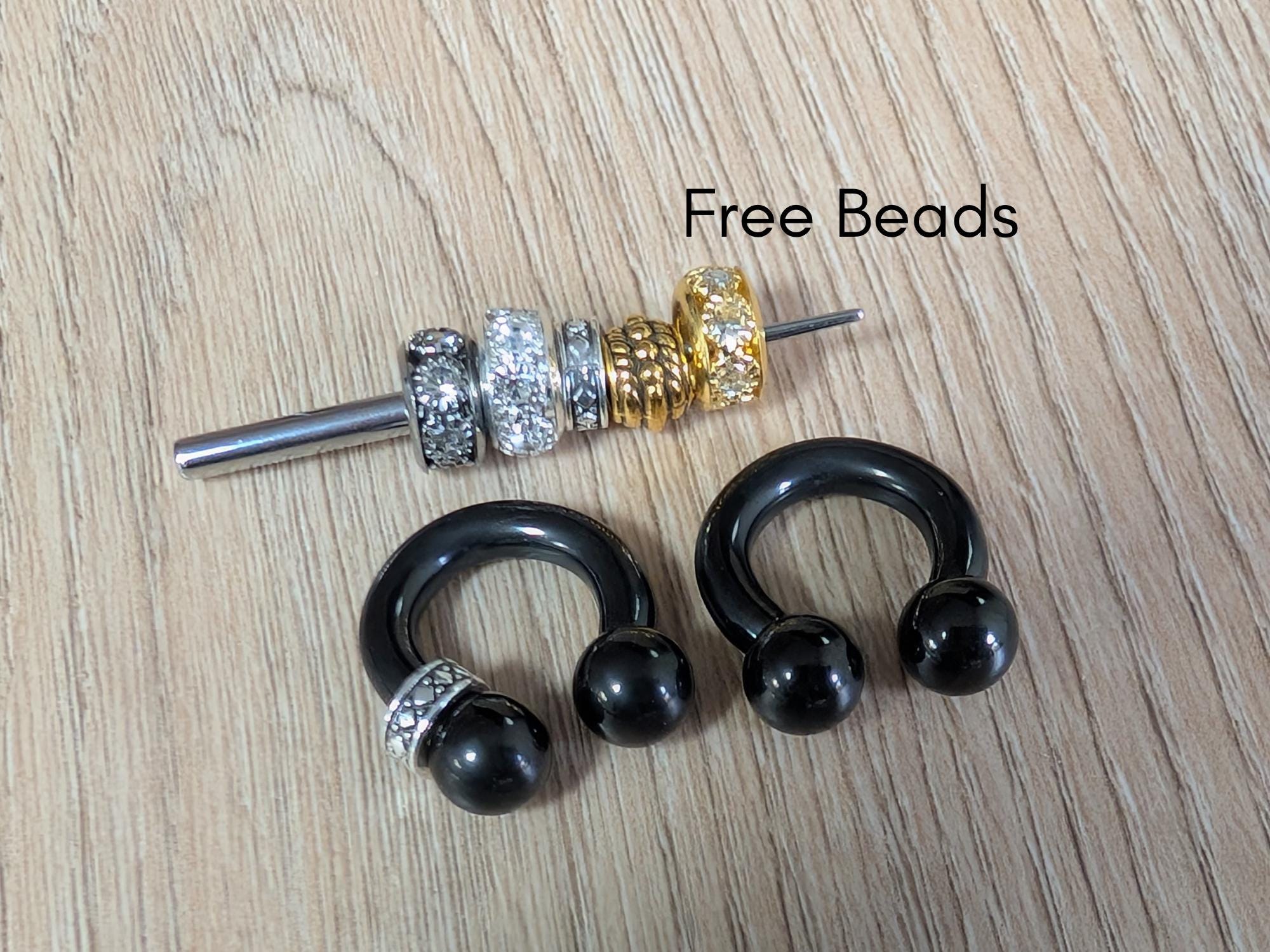 Internally Threaded Circular Barbell (Horseshoe) | Vault 101 Limited