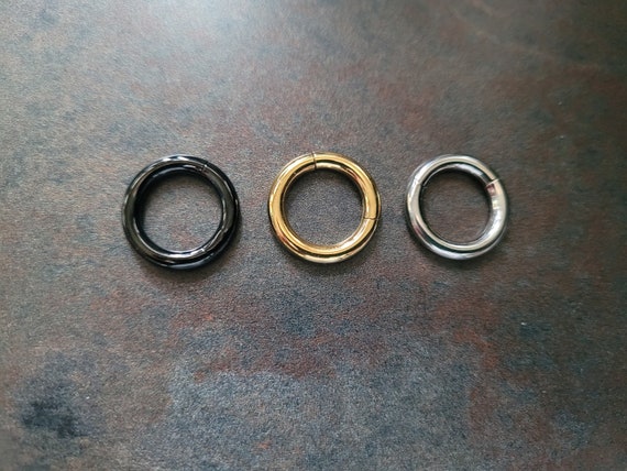 Piercing Cerchietto Orecchio Set Di Anelli Per Setto In Titanio