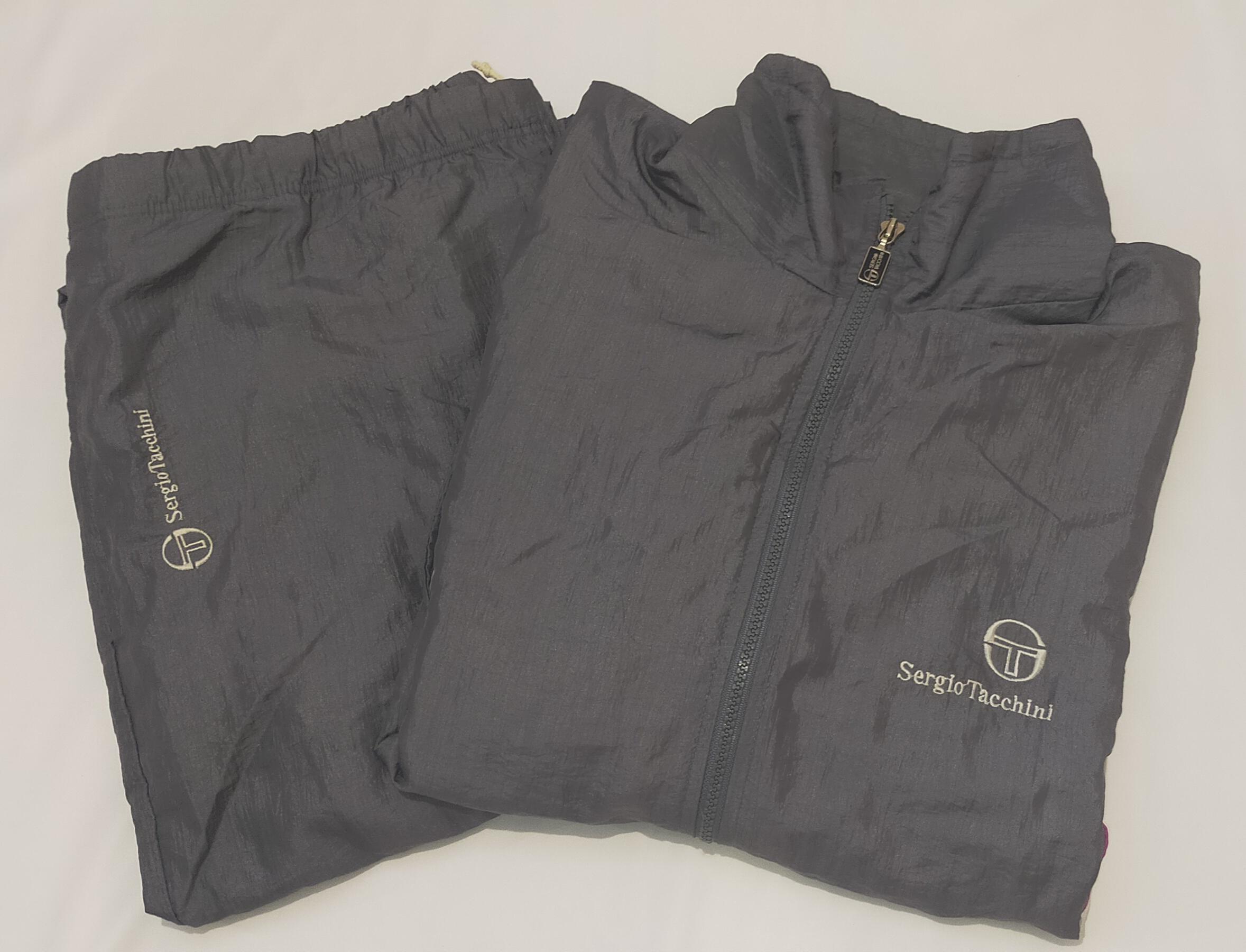 Sergio Tacchini Veste Vintage Année 80 Made in Italy Tennis Sport Homme