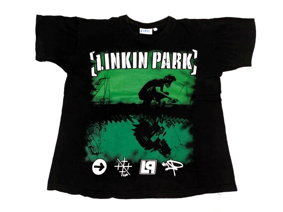 Vintage Y2K Linkin Park Meteora T-shirt Cotton Black Small - Etsy