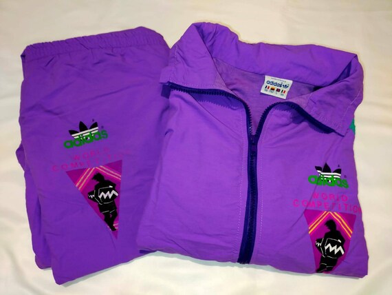 adidas iridescent tracksuit