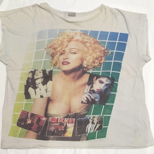 Madonna like a virgin tour tshirt - Etsy 日本