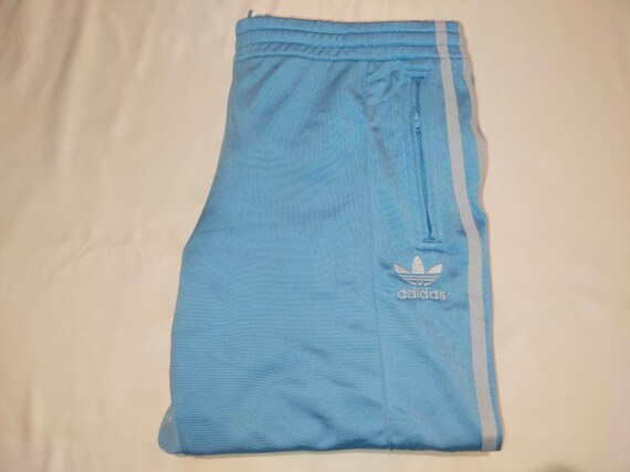 Vintage Adidas Track Pants Light Blue Size 36 - Etsy