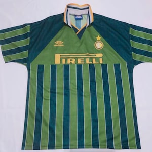 Vintage Inter Milan FC 1995-96 Third Tshirt Umbro XL Shirt