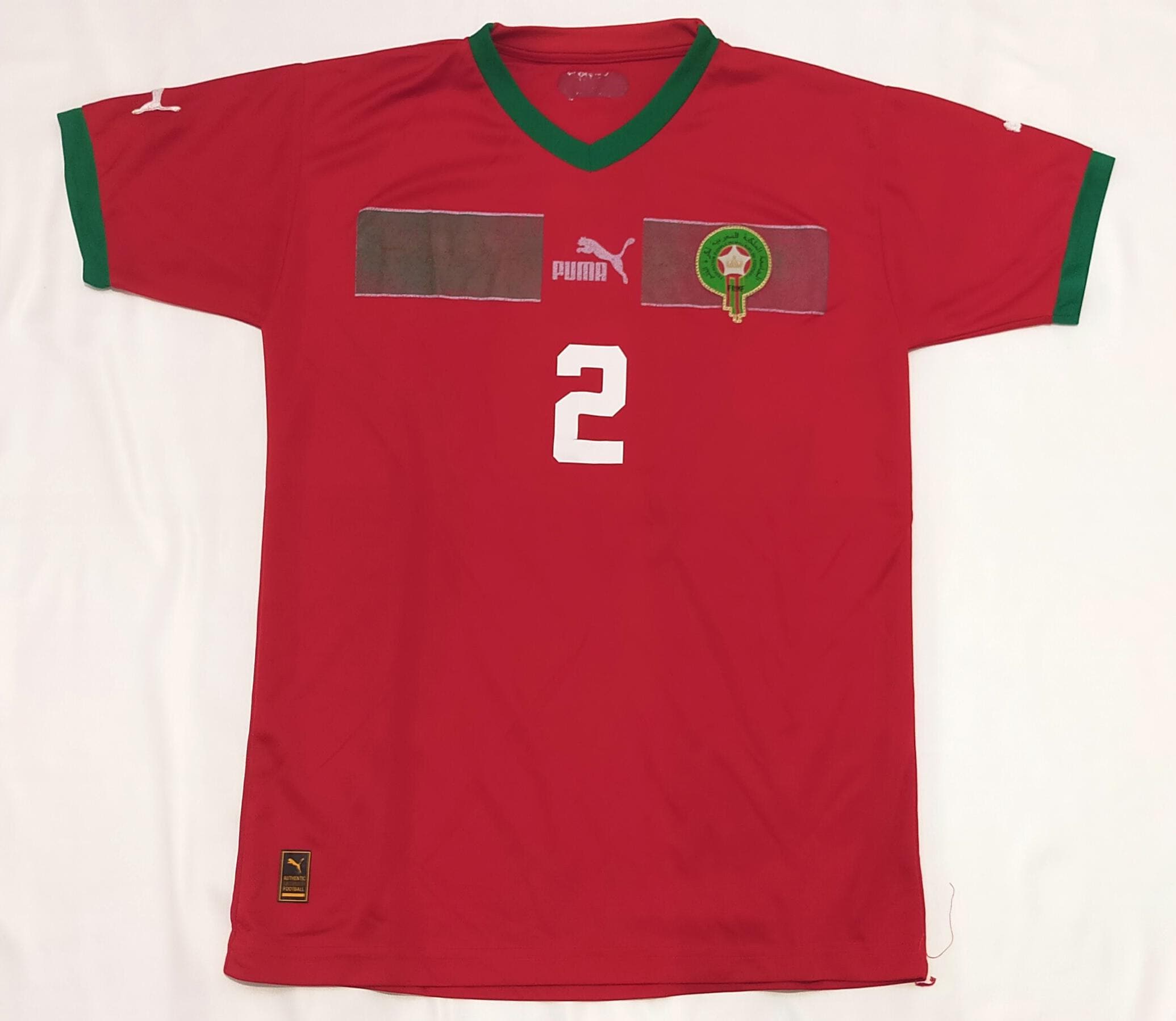 Calciatore Maglia Marocco Ziyech Morocco Football Italia