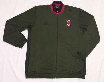 Adidas A.C. Milan Jacket Green Mimetic XL Champions League