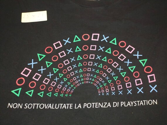 Vintage 90s Playstation Promo T-shirt First Edition Shirt Vintage 90s Playstation Promo T-shirt First Edition Shirt