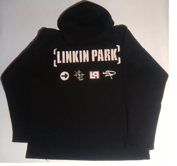 Vintage 2000 Linkin Park Hoodie Chester Benningto… - image 3