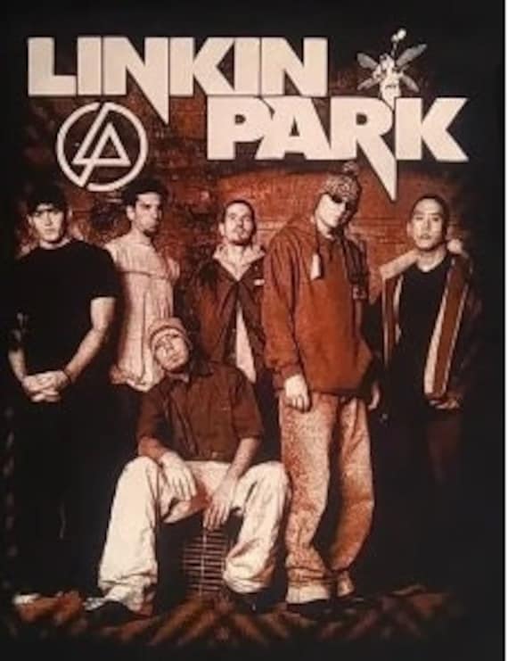 Vintage 2000 Linkin Park Hoodie Chester Benningto… - image 2