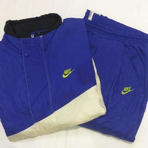 Vintage jaren &#39;90 Nike Challenge Court trainingspak Agassi Tennis groot