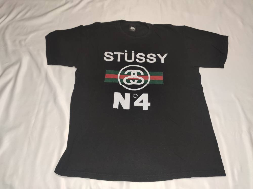 IHEREJACKSHOPo - Vintage Stussy N4 Monogram Size S ( 18/26