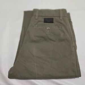 Vintage 80s Levis Regulation Chinos Standard Aviation Trousers Regular Fit Straight Leg Medium