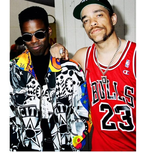 Vintage 90s Versace Jacket Bomber Cropped VJC NYC Chr… - Gem