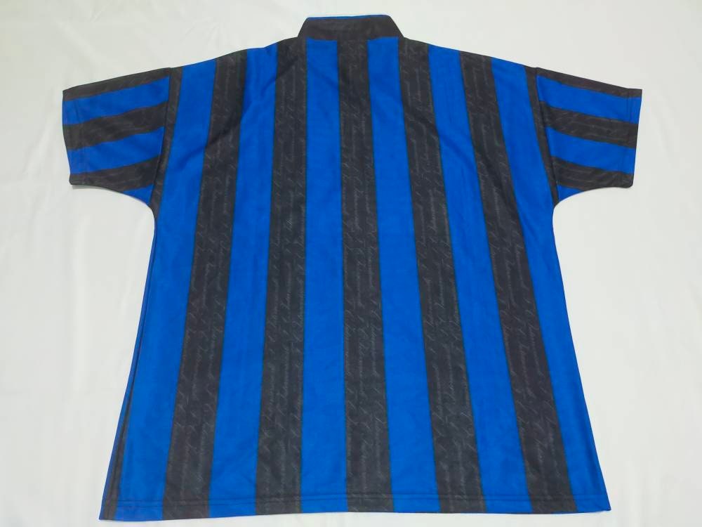 Vintage Inter Milan FC 1996-97 Home Tshirt Official Umbro XL Shirt