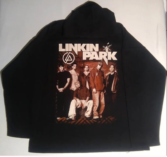 Vintage 2000 Linkin Park Hoodie Chester Benningto… - image 1